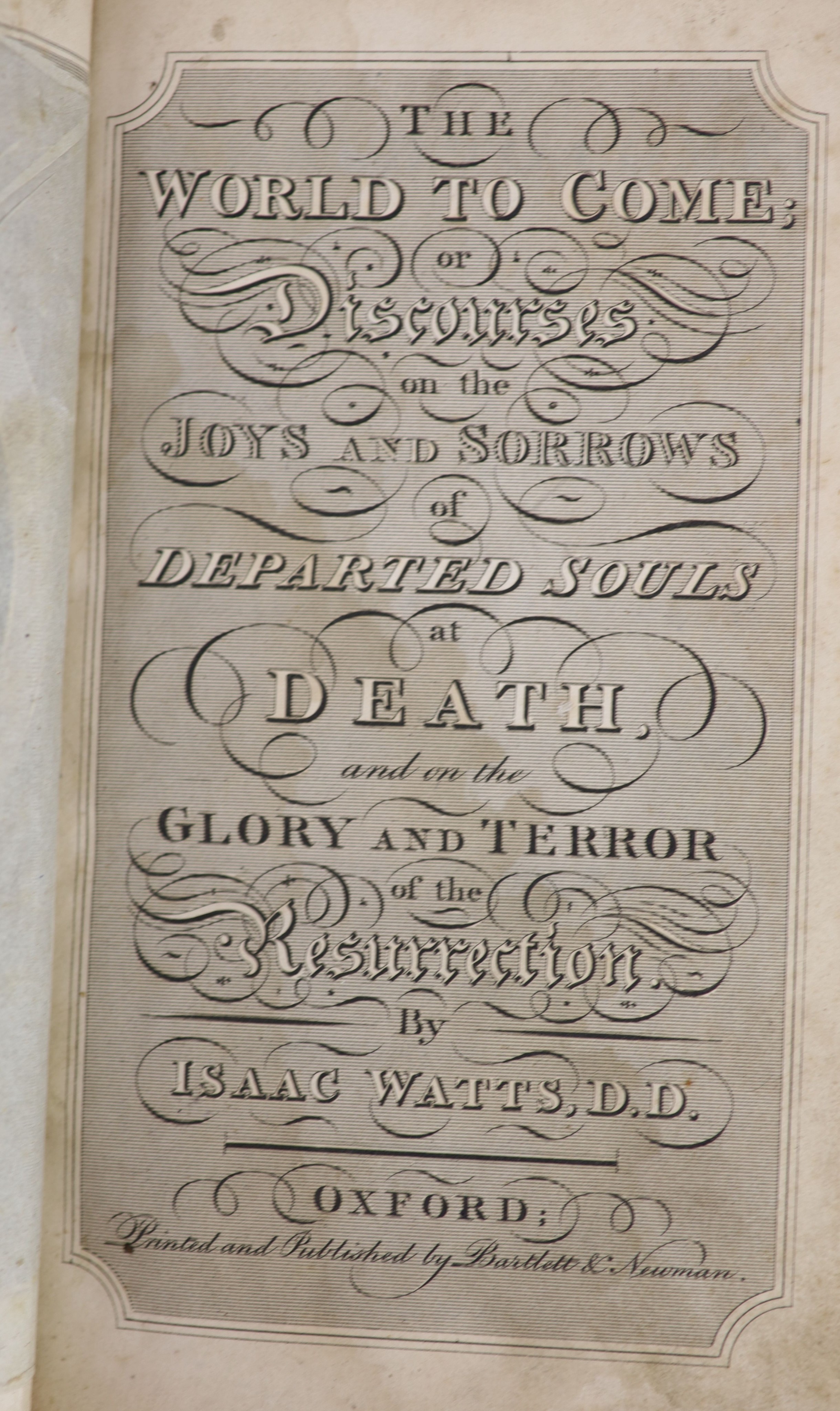 Watts, Isaac - Divine and Moral Songs for Children. illus. throughout ('in the new graphotype engraving process') by W. Holman Hunt (and others); (?) publisher's gilt and blind decorated cloth, ge., 4to. James Nisbet (ca